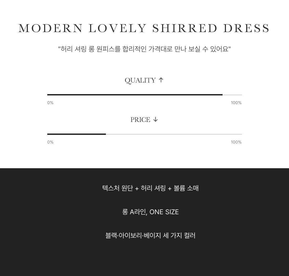 Modern Lovely Shirred Dress - 모던 러블리 셔링 원피스 인트로 4