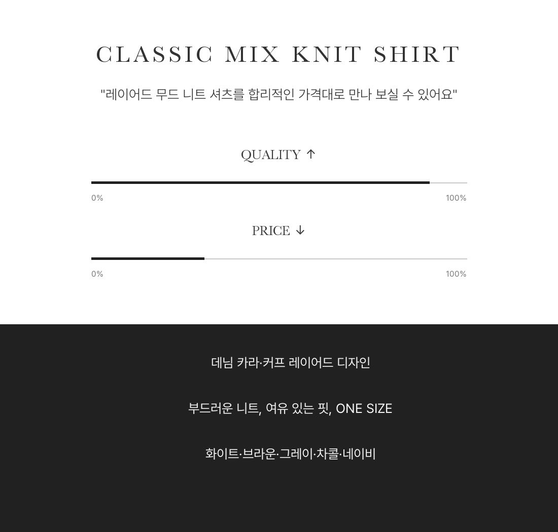 Classic Mix Knit Shirt - 클래식 믹스 니트 셔츠 인트로 4