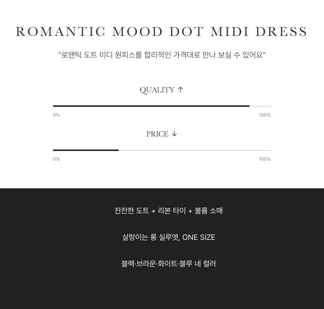 Romantic Mood Dot Midi Dress - 로맨틱 무드 도트 미디 원피스 인트로 5