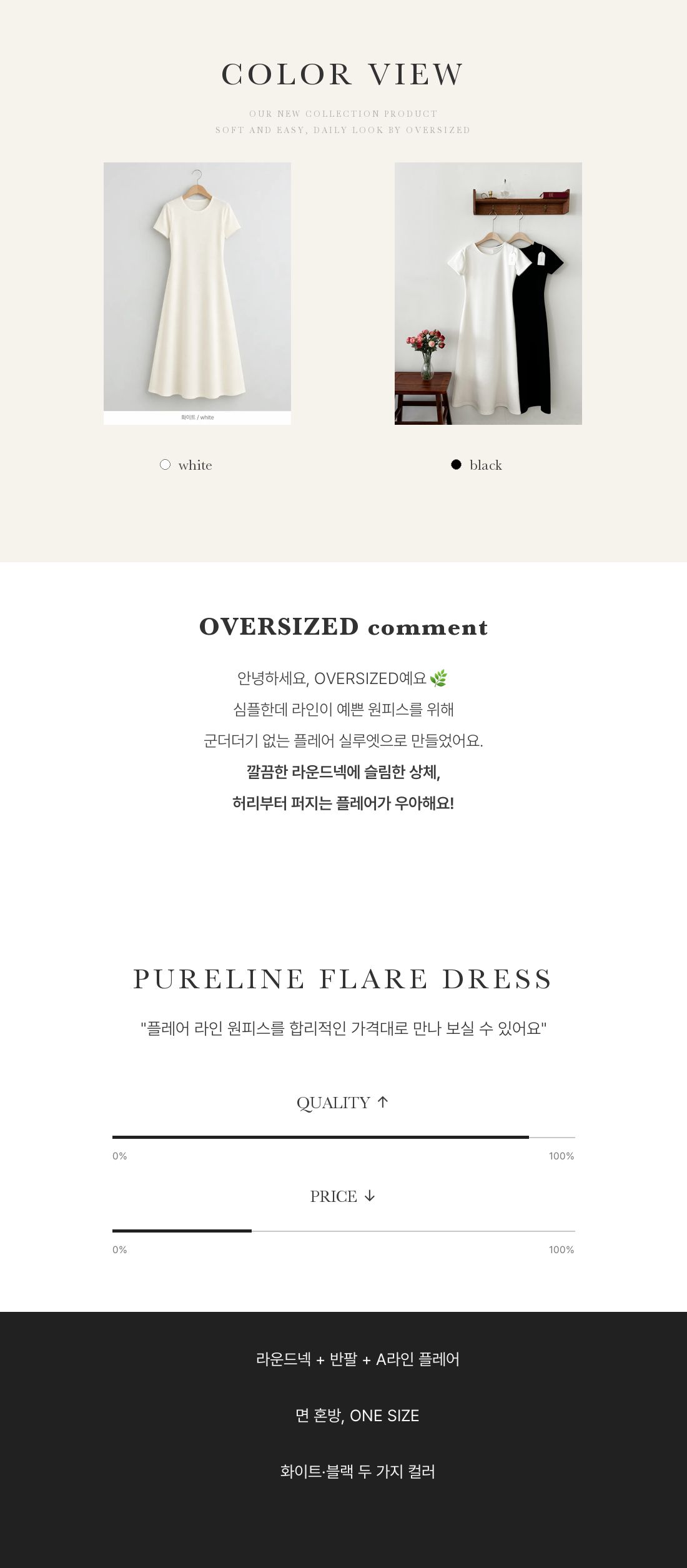 Pureline Flare Dress - 퓨어라인 플레어 드레스 인트로 4