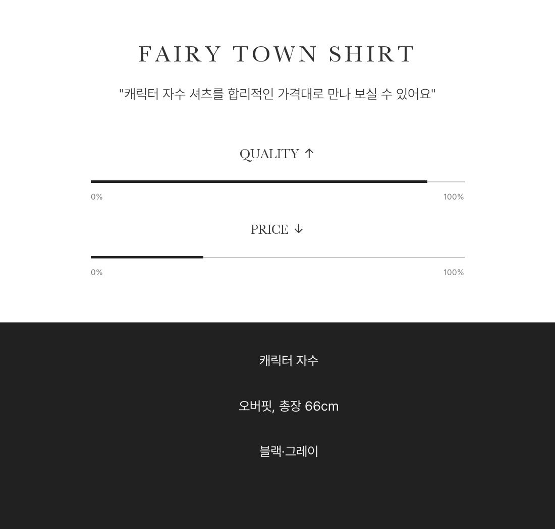 Fairy Town Shirt - 페어리타운 셔츠 인트로 3