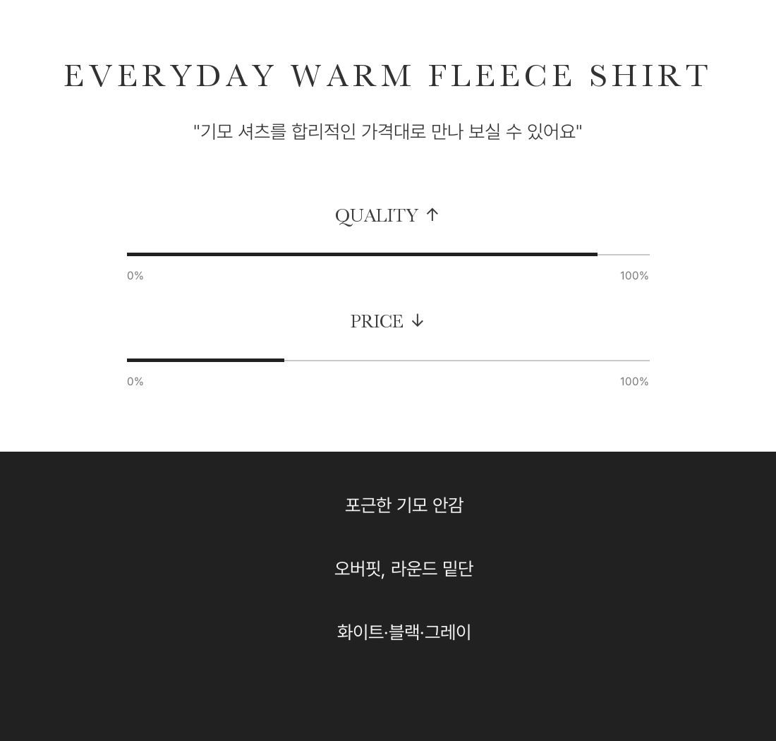 Everyday Warm Fleece Shirt - 에브리데이 웜 기모 셔츠 인트로 3
